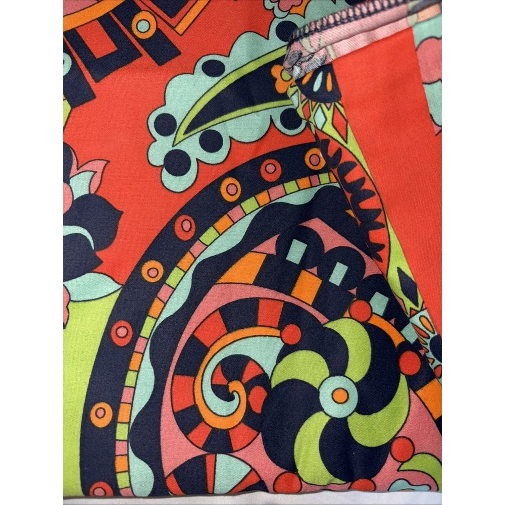 Set of 2 Josie Natori‎ Vintage Boho Cotton Pillow Sham Cases Colorful NEW